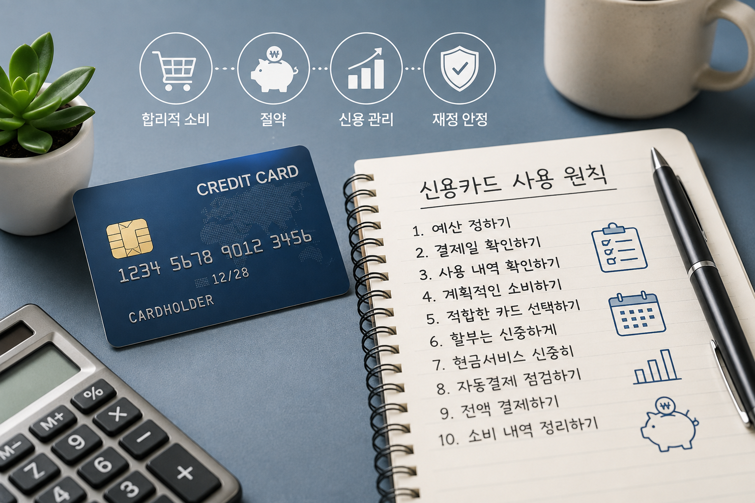 신용카드 현명하게 사용하는 10가지 방법 | 지출 관리부터 결제일까지