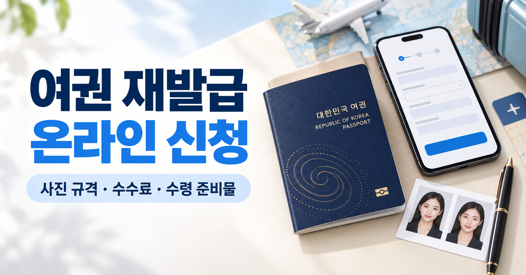 여권 재발급 온라인 신청 가능 대상과 방문 신청 대상 비교